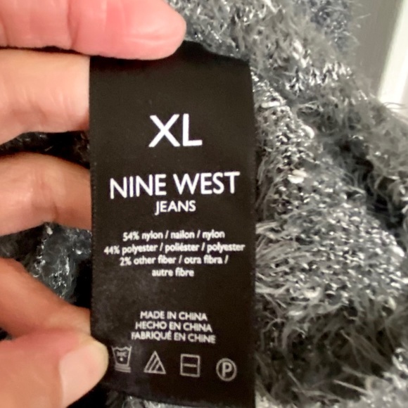 Nine West Jeans Cowl Neck Sweater XL - Picture 6 of 7